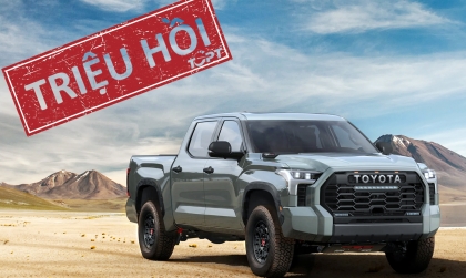 Triệu hồi Toyota Tundra và Tundra hybrid vì lỗi hệ thống điện
